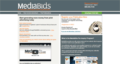 Desktop Screenshot of mediabids.com